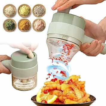 4 in 1 electric vegetable cutter