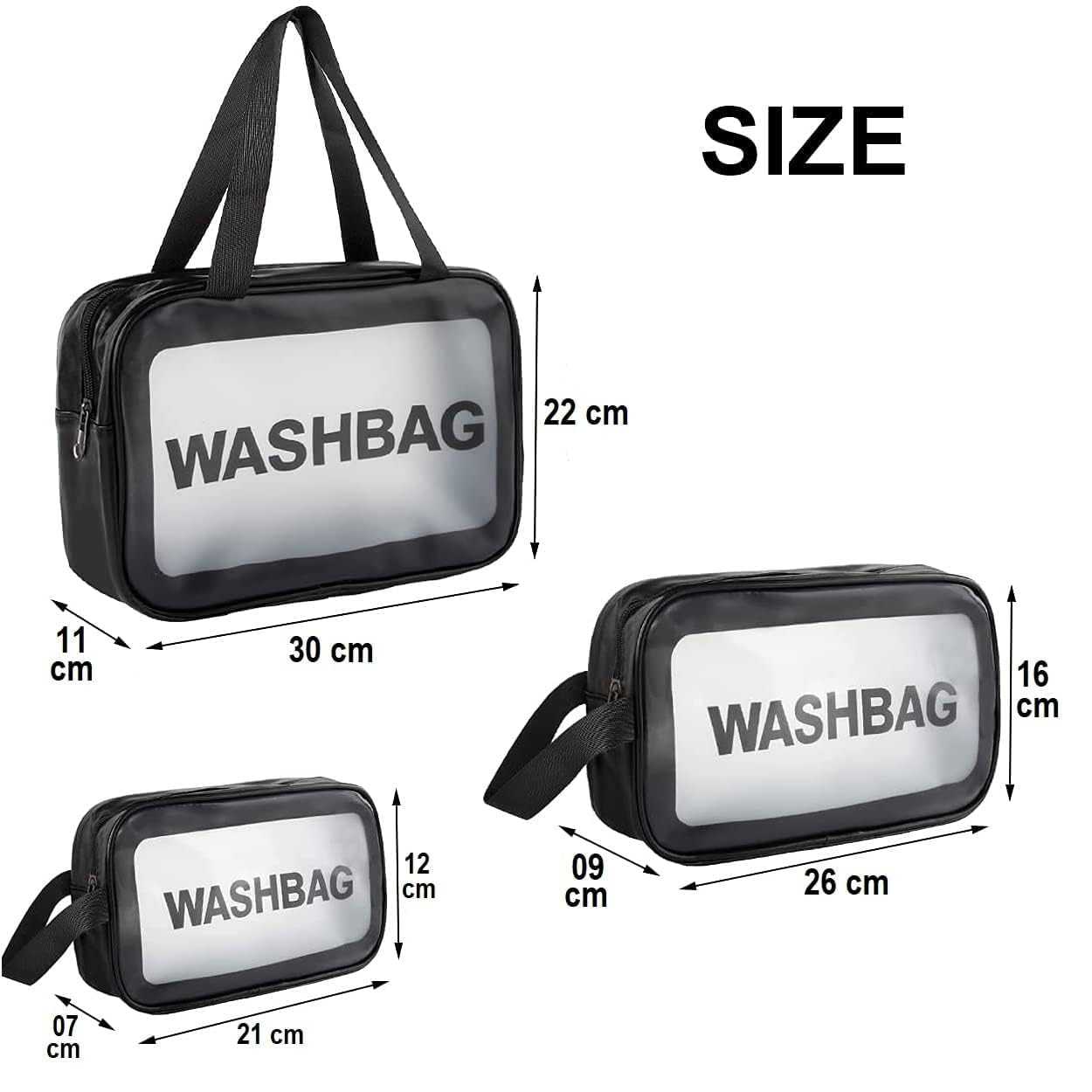 WASH BAG 3PCS SET