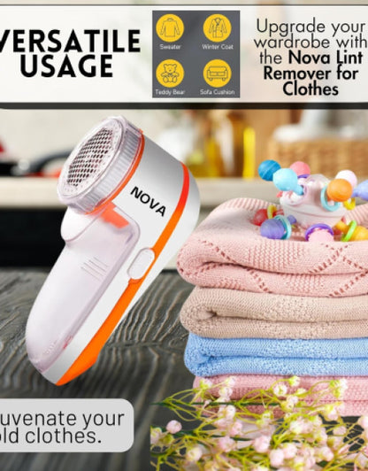 Fabric Lint Remover for Clothes - Electric Lint and Dust Remover for Sweaters