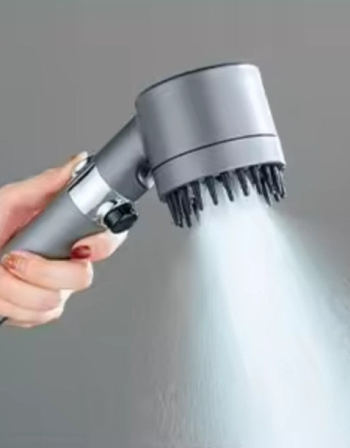 Household bathtub high-pressure shower nozzle turbine handheld shower nozzle